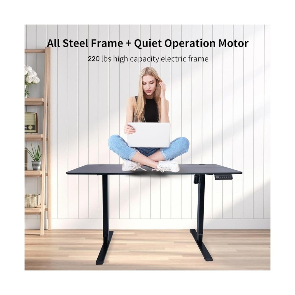 NICECOZY Electric Standing Desk Frame Workstation,Memory Controller Height Ad...