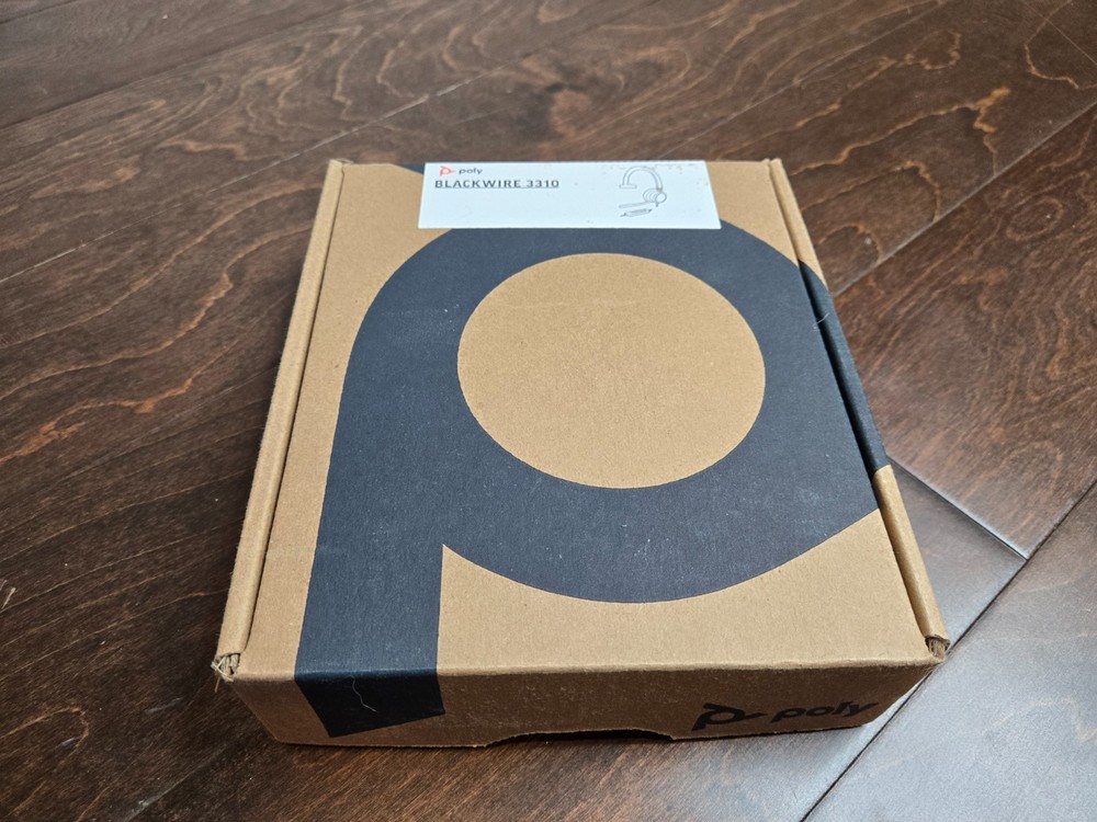 RT NEW Poly Blackwire 3310 Monaural Microsoft Teams USB-C Headset +USB-C/A