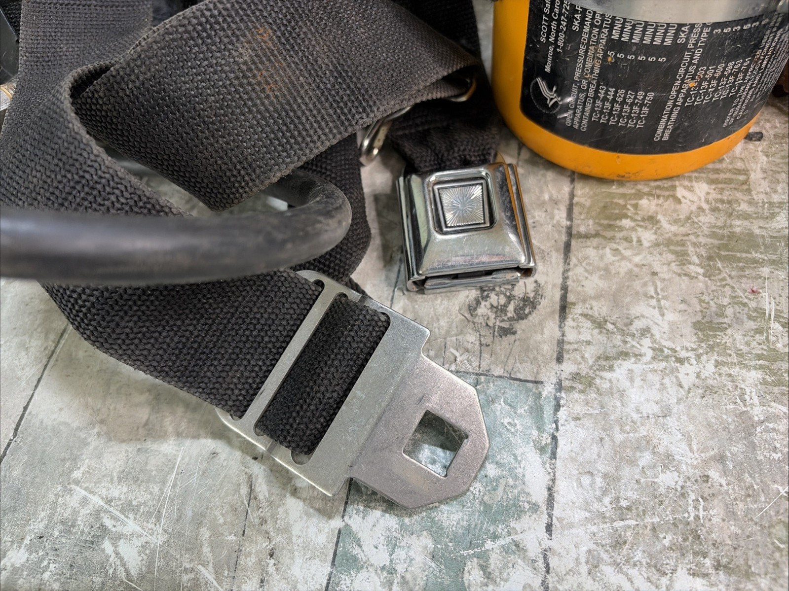 Scott SKA-PAK 5min Emergency Escape Bottle SABA Mobile Air SCBA Work Pack