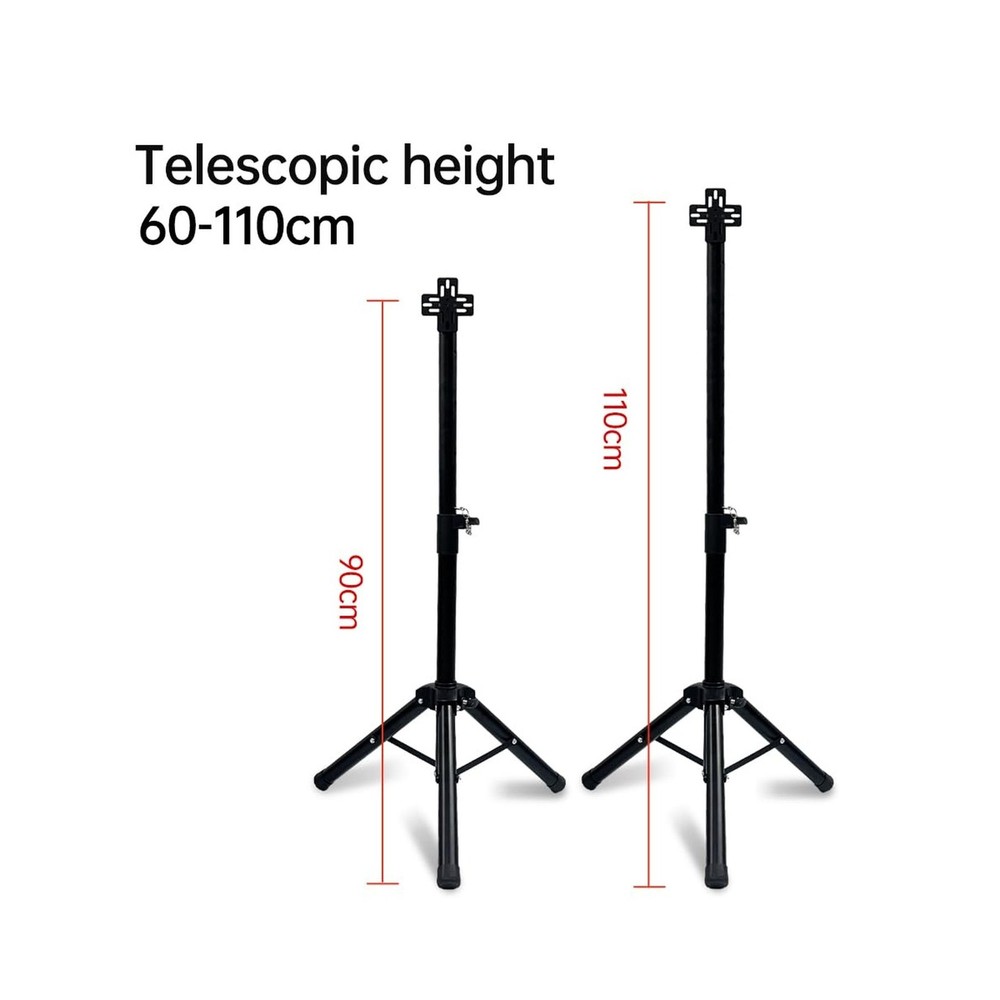 3D Holographic Fan Tripod Stand with Multi-Function Base, the Foldable Stand ...