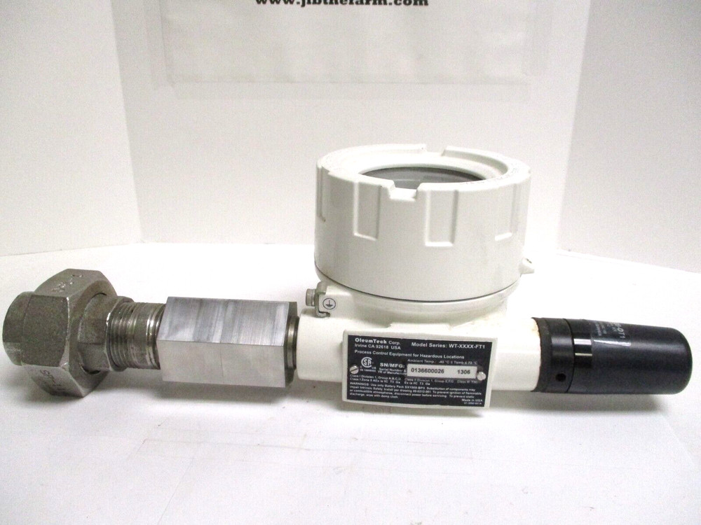 OLEUM TECH, WT-0900-FT1, WIRELESS FLOW TOTAL TRANSMITTER, CLEAN - USED