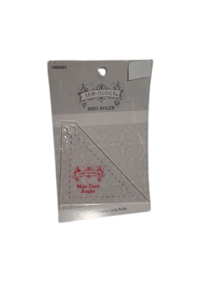 Sewing Jelly Roll /Template Ruler Mini Rectangle, Triangle, Wedge, Easy Angle,