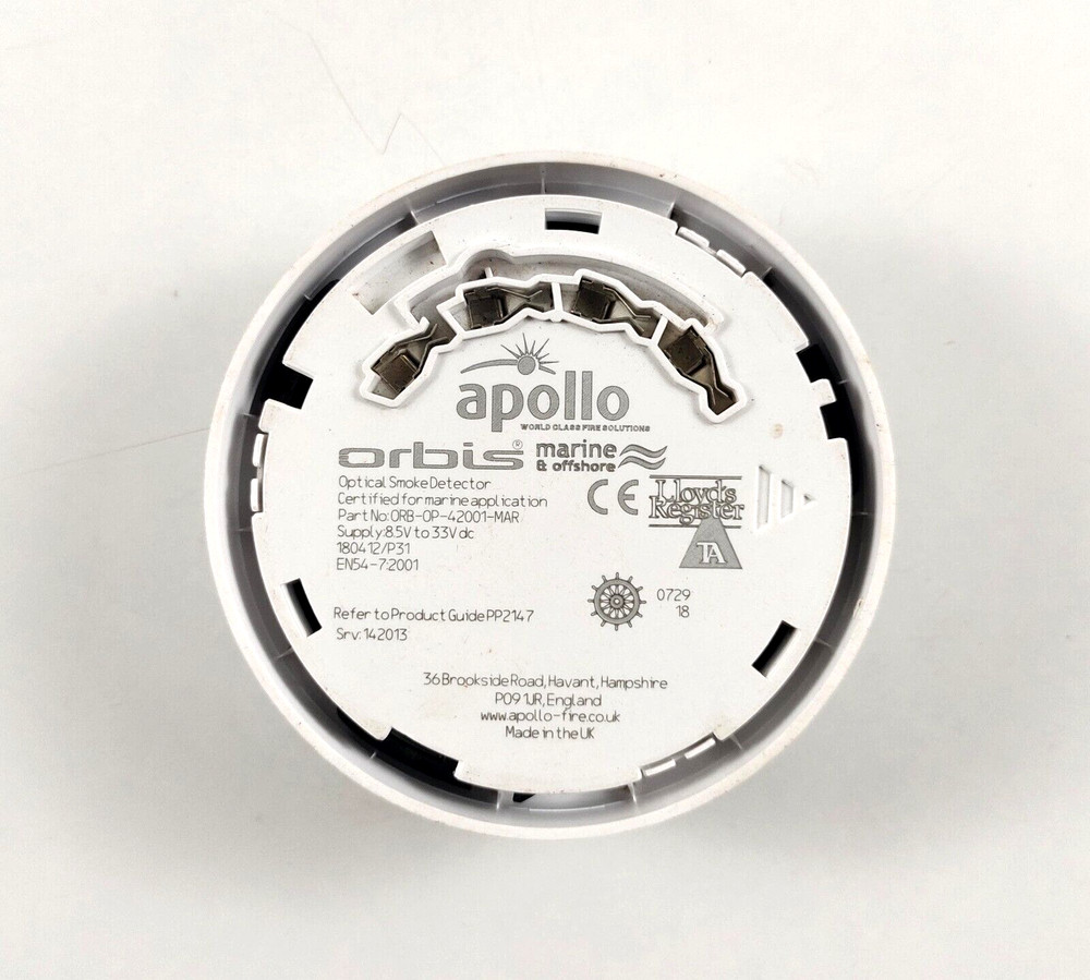 Apollo Orbis ORB-OP-42001-MAR Optical Smoke Detector Without Base