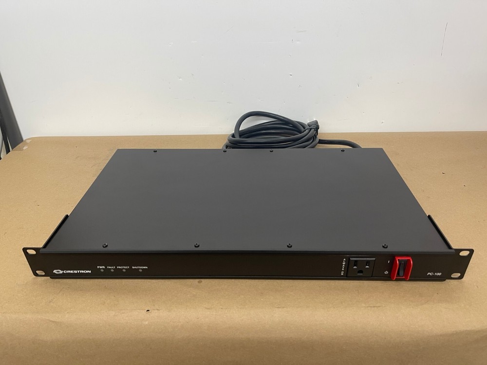 Crestron Power Conditioner 100, PC-100 Sequence Power