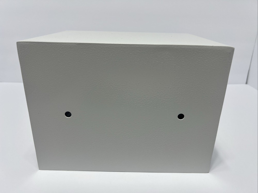 Small Safe Box Digital Electronic Security Safe Box for Home White