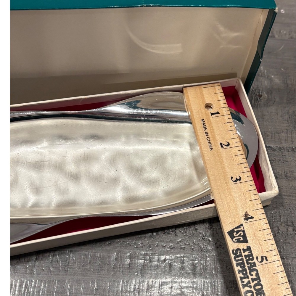 Vintage 1973 WMF Ikora Modernist Silverplate Serving Dish w Box MCM Decor German