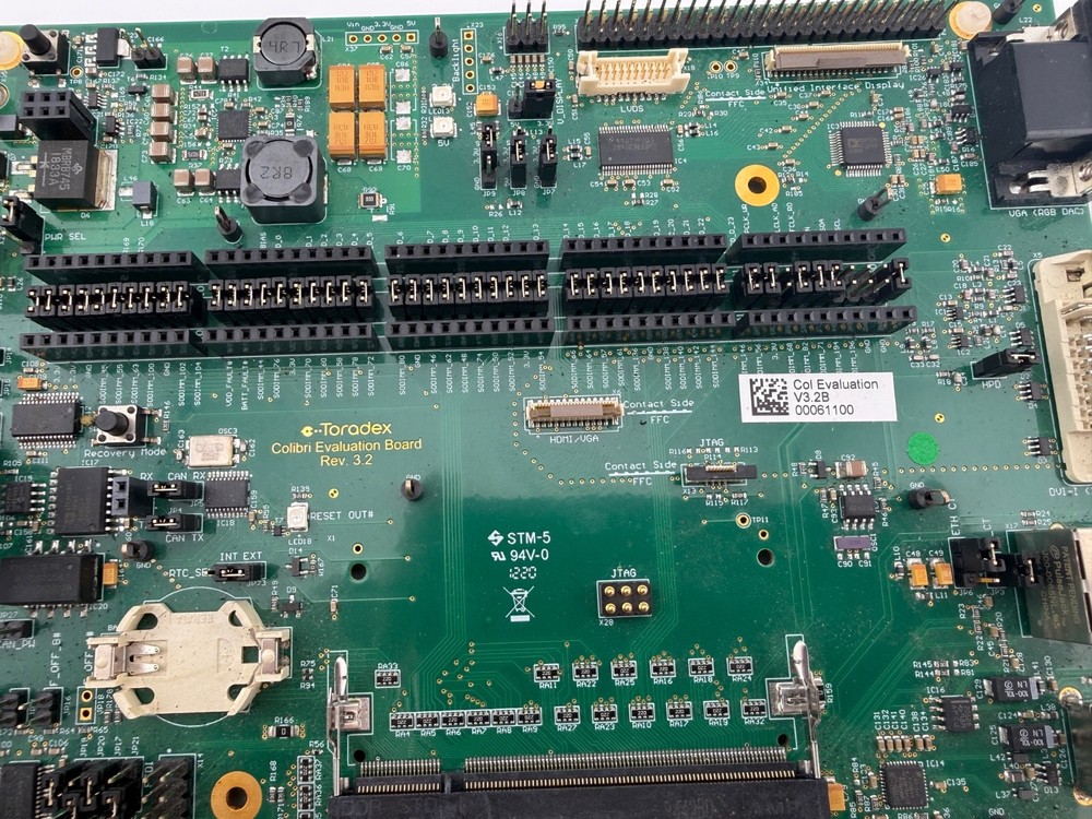 Opened Box Toradex Colibri Evaluation Board V3.2