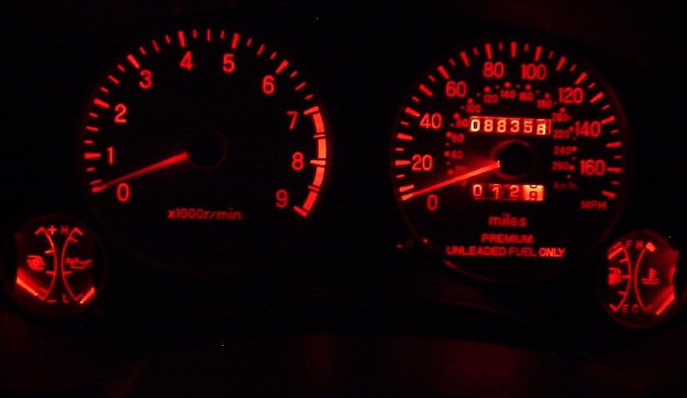 10pc red LED Dash Cluster light Kit for 2003-2006 Honda Element