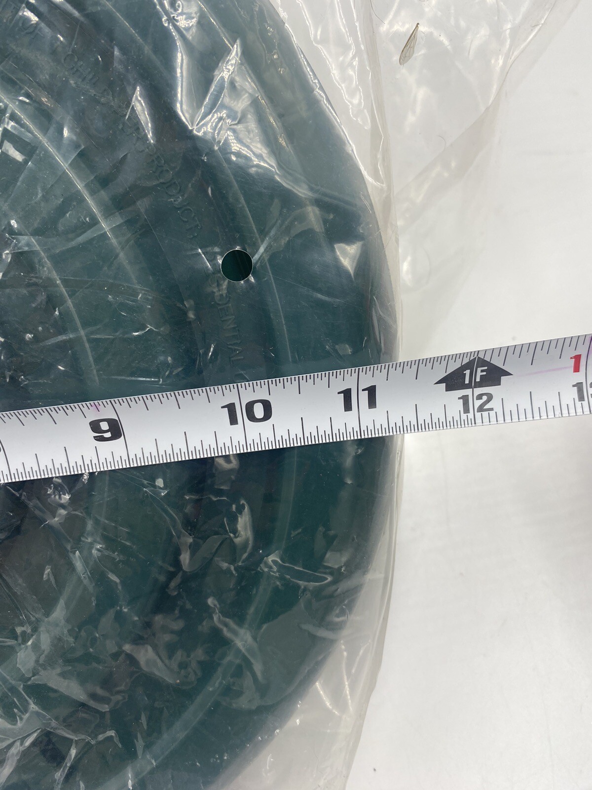 Creative Cedar Green Disc Swing with Rope Swing Set Play Set with Hardware