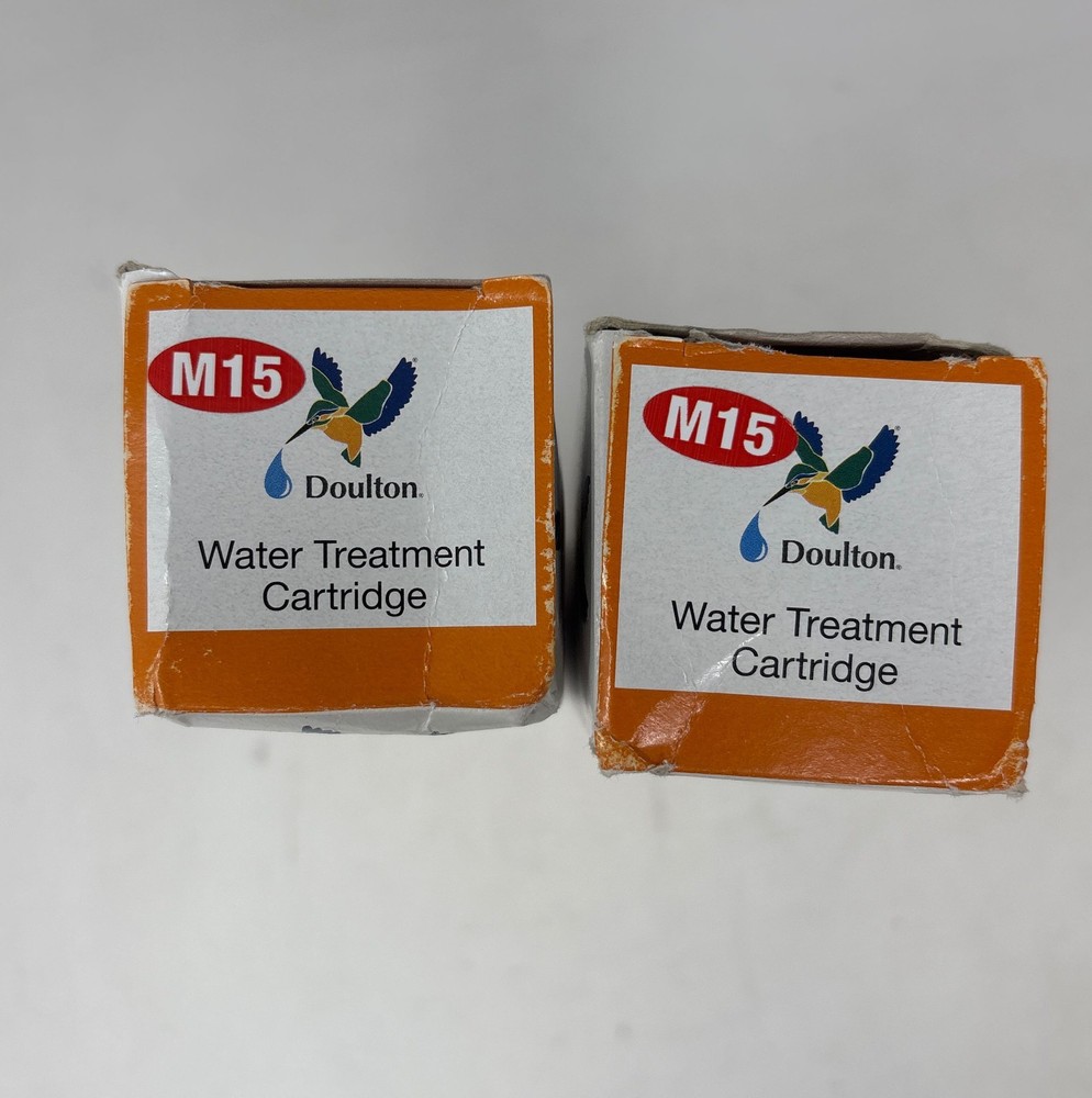 Doulton 10in Ceramic Filter Candles BSP Thread White 2-Pack