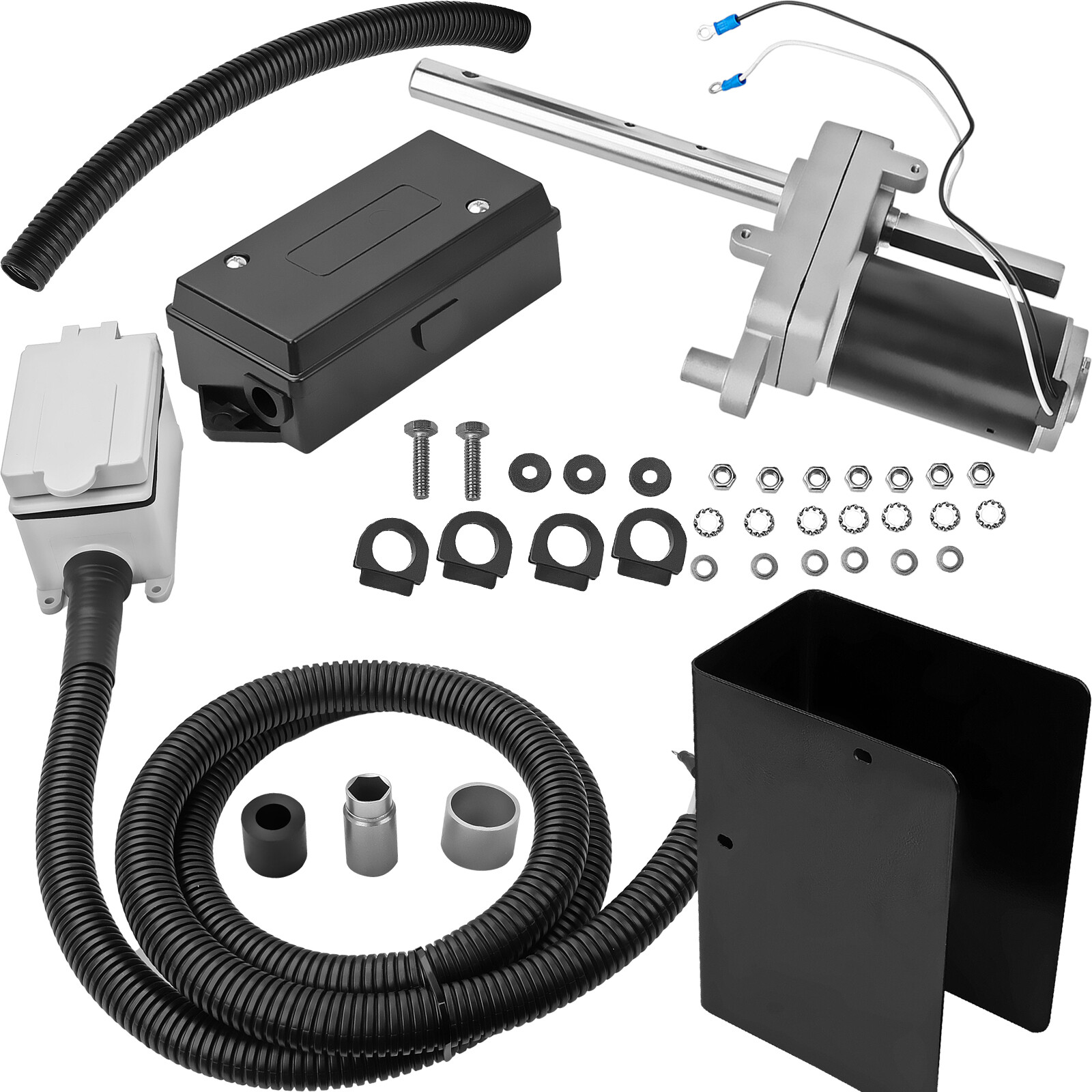 Electric Powered Trailer Jack Kit For Bulldog Landing Gear 12000 Lbs 1824200100