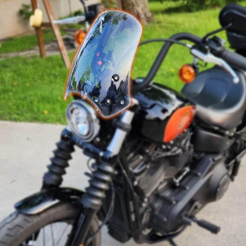 Motorcycle WindScreen for Universal Har-ley FXST Softail/FXSTB Night Train FXDC