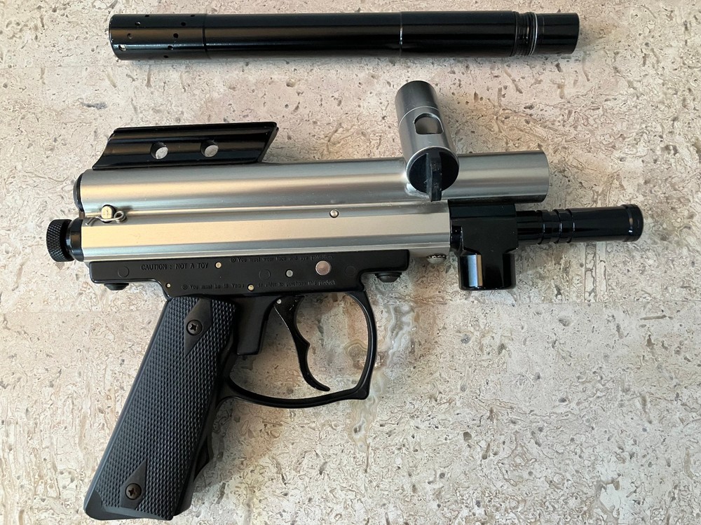 Spyder Compact Deluxe Paintball cal.68 JAVA w/Hopper, Cleaning Kit Not Working