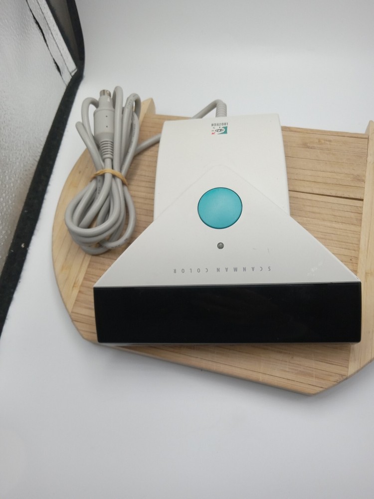 VTG Logitech Scan Man Color Scanner Untested.