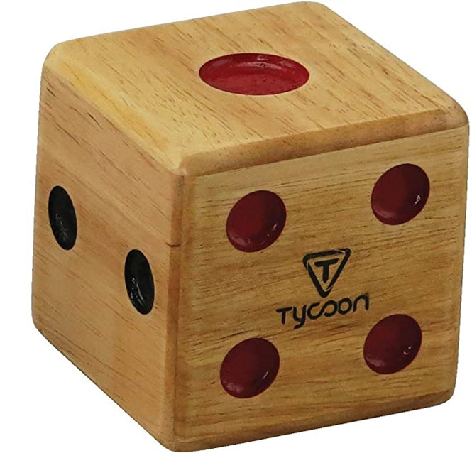 Tycoon Percussion Large Dice Shaker - 3"