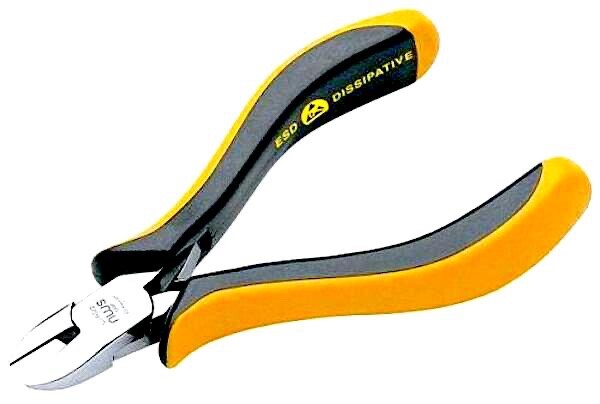 NWS Precision Side Cutters 4.75" Softgrip / Flush Cut / ESD - Germany
