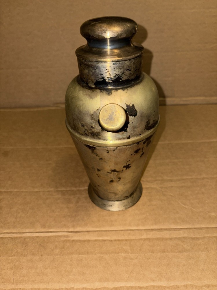 Vintage Bernard Rice’s Son Apollo EPNS 4348 Silver Plate Cocktail Shaker Pitcher