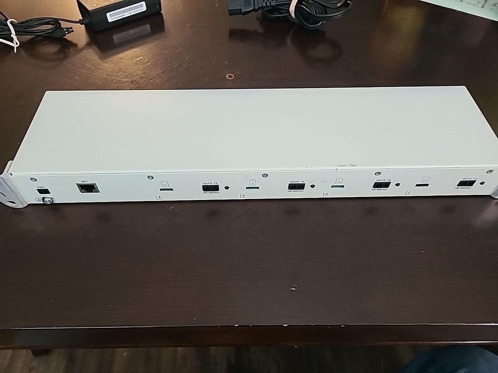 Axis M7016 16 CH CCTV Video Encoder w/ Power Cable & Rack Ears Tested & Working