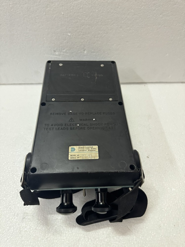 DRUCK DPI 601 DIGITAL PRESSURE INDICATOR