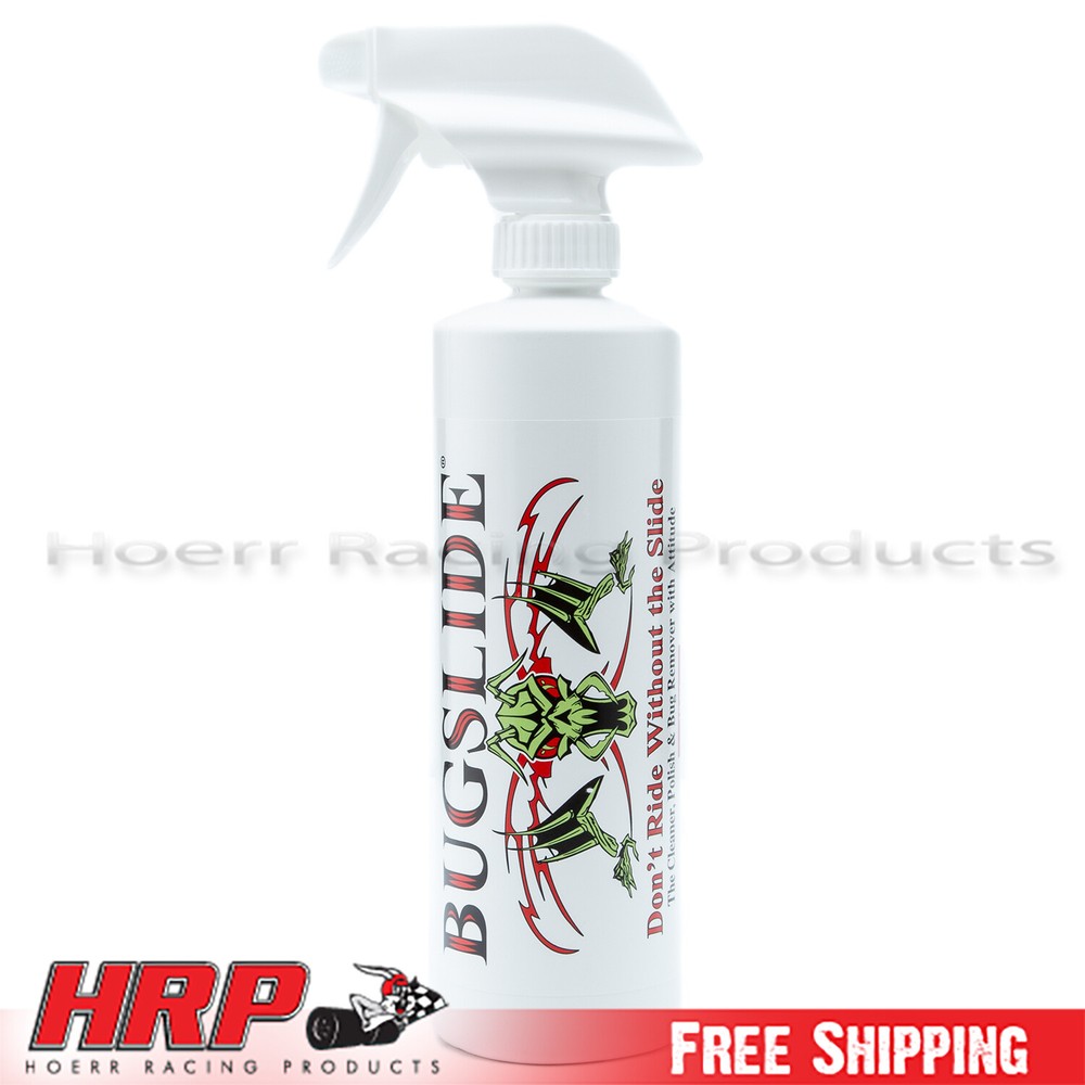 BugSlide Clean & Polish Kit Includes 16 Ounce Spray Bottle & Microfiber Towel