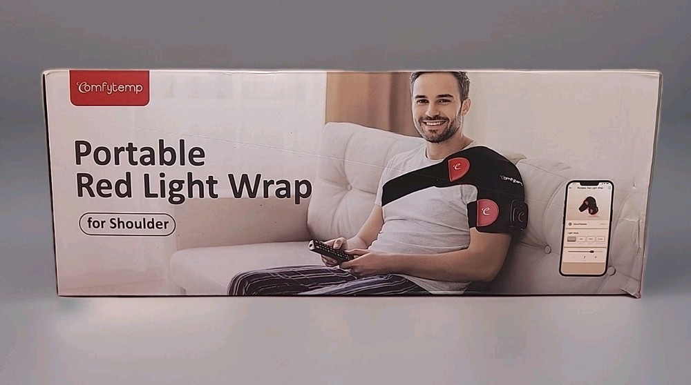 NEW Comfy Temp Portable Red Light Wrap for Shoulder