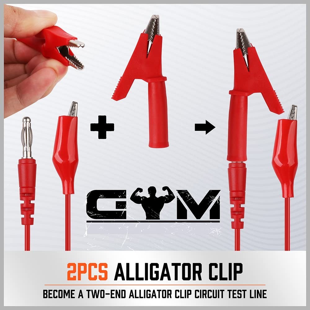 22PCS Back Probe Pin Kit - Electrical Testing Probes with Color-Coded Wires