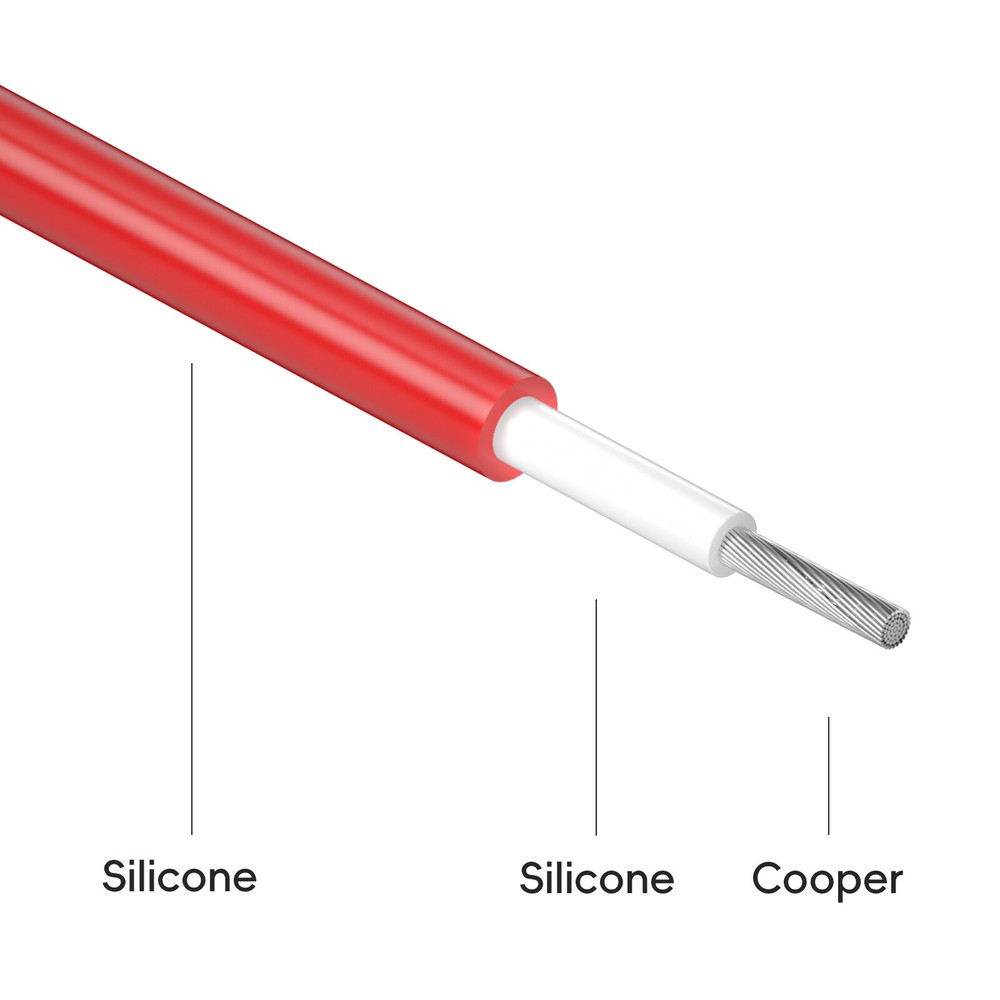 Silicone Multimeter Test Leads Kit 25PCS with Replaceable Gold-Plated Probe