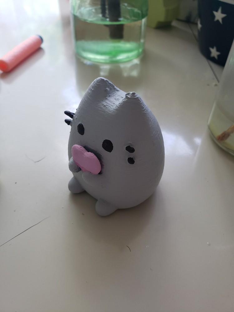Pusheen 3d printed Figure
