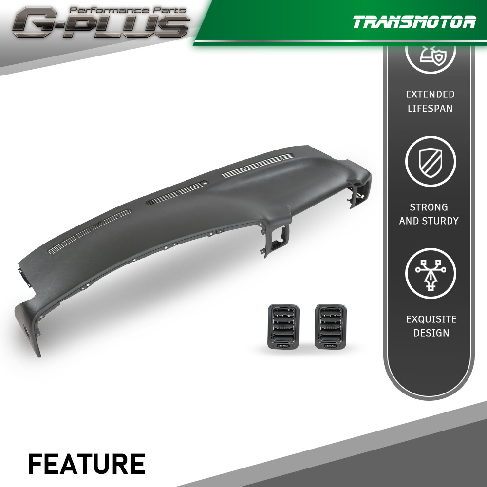 Dash Pad Dash Cap Panel Dashboard Gray Fit For 1999-06 Chevy Silverado Sierra