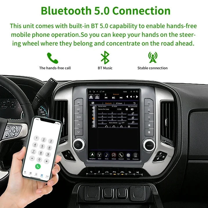 Linkswell GEN4 Android Car Stereo Radio For 2014-2019 CHEVY SILVERADO GMC SIERRA