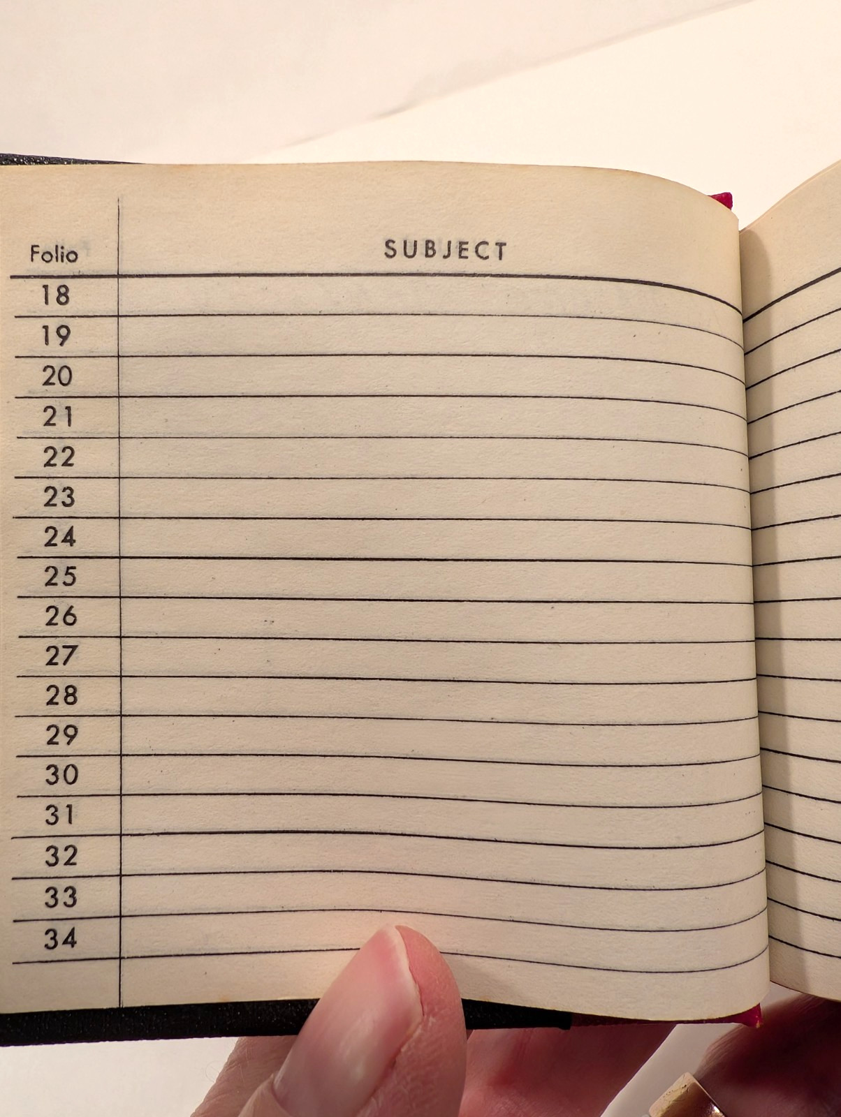 Vintage Kodak Negative File Book 100 2-7/8" x 2-7/8" Glassine Pages