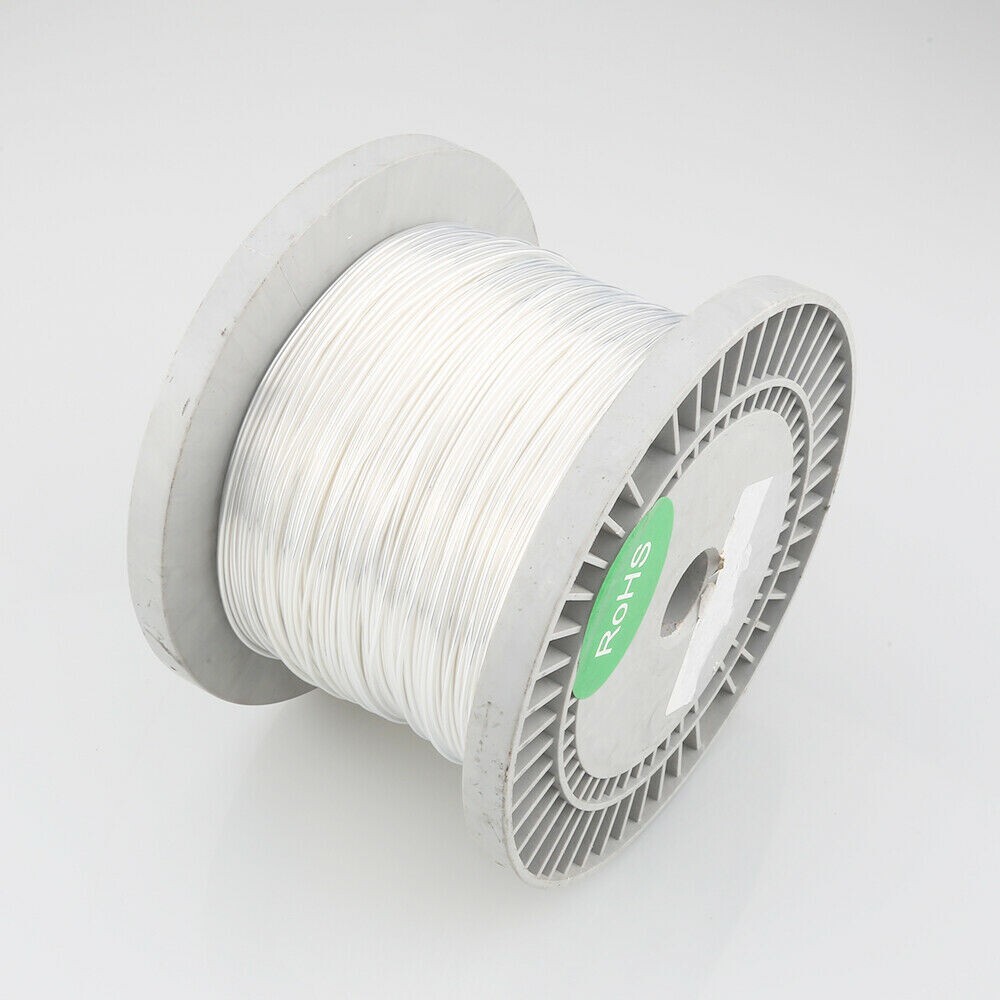 Solid Pure Silver with PTFE Analogue Audio Speaker Cable HiFi Interconnect Wire