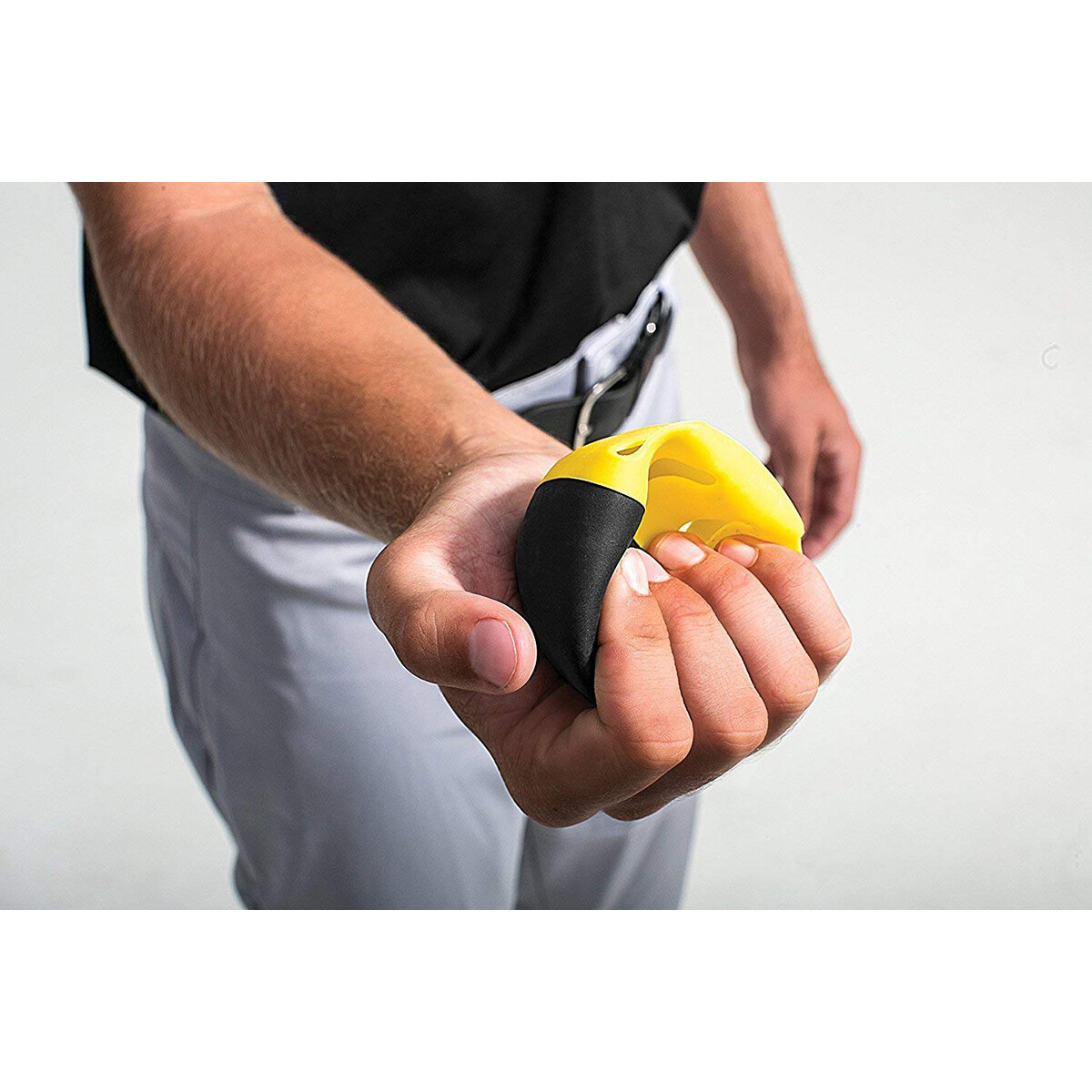 SKLZ Impact Practice Baseballs 12-Pack - Black/Yellow