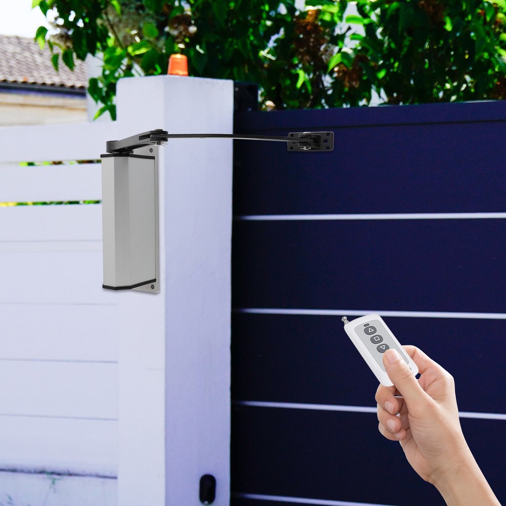 Automatic Swing Gate Opener Electric Door Operator Closer System w/ Remotes