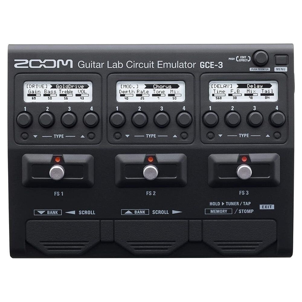 Zoom GCE-3 Guitar Lab Circuit Emulator, Compact USB Audio Interface -OPEN BOX