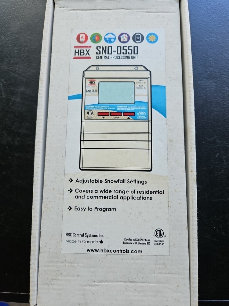 HBX CONTROL CPU-0550 Stand-alone Boiler Control