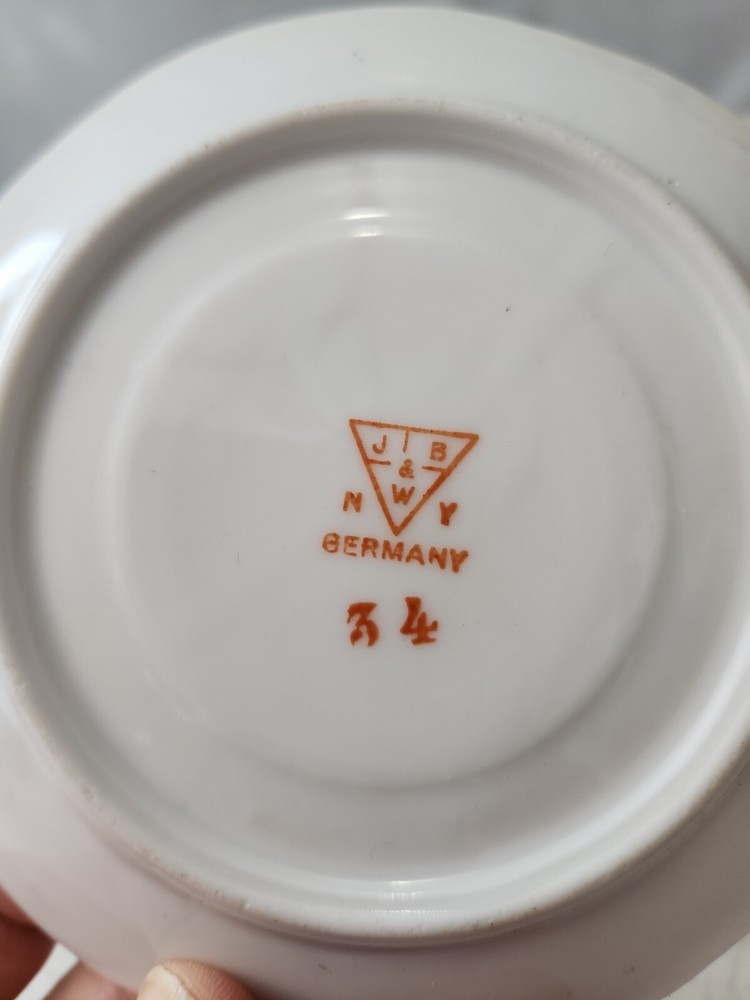 4 J B & W Germany Saucers