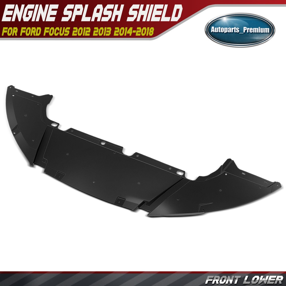 Front Lower Side Engine Splash Shield for Ford Focus 2012-2018 Hatchback Sedan