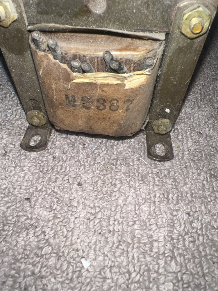 Vintage transformer M2387