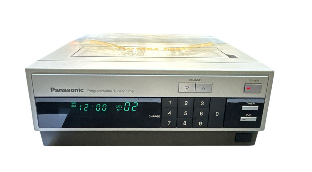 Panasonic PV-A600 Programmable Tuner Timer Vintage | Powers On Tested
