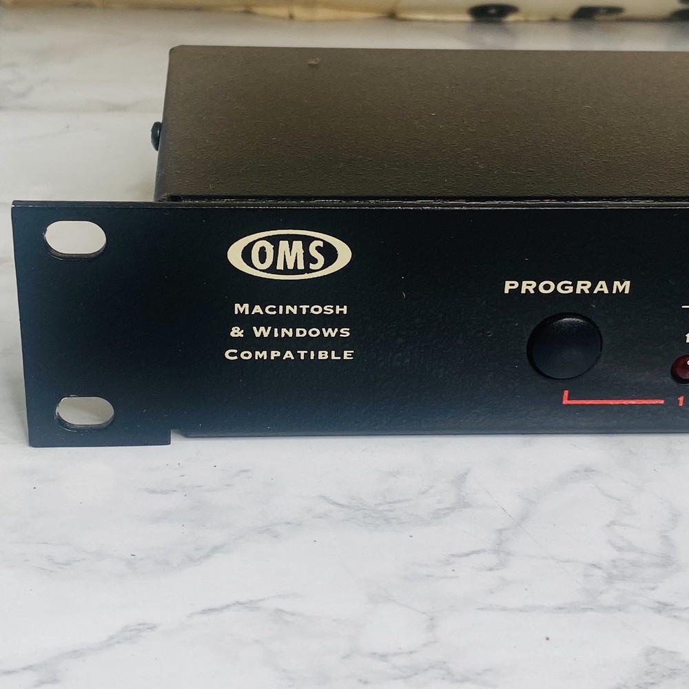 OPCODE STUDIO 64X 64-Channel Midi Interface Patchbay No Power Supply W/ Box