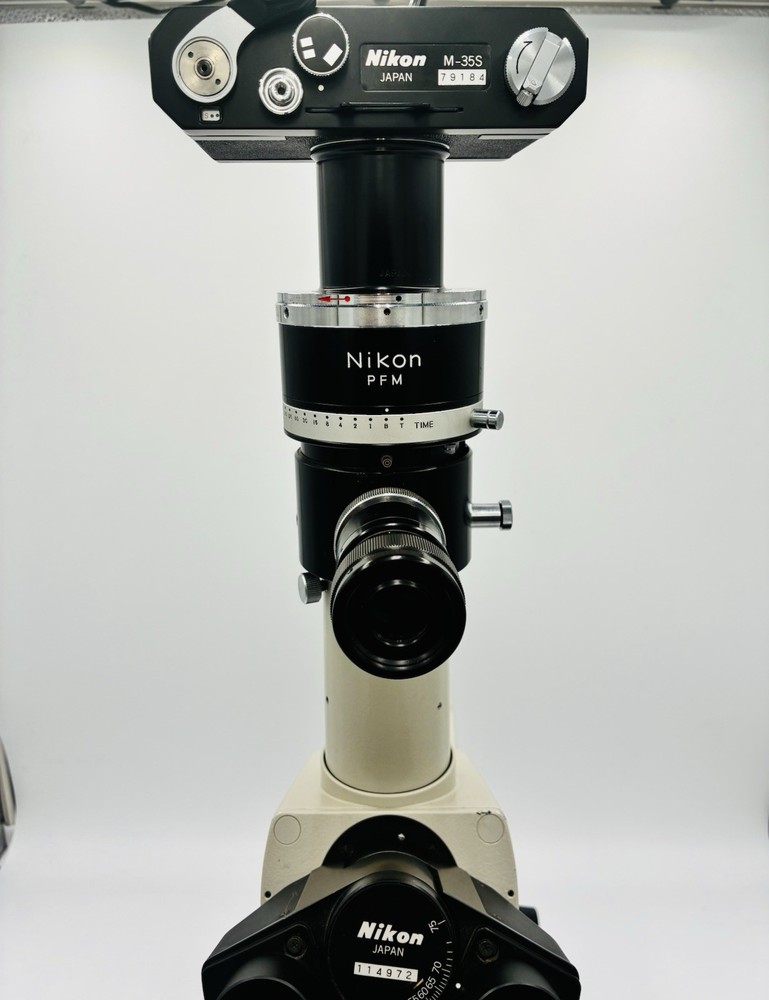 Nikon Optiphot Professional Binocular Trinocular Microscope