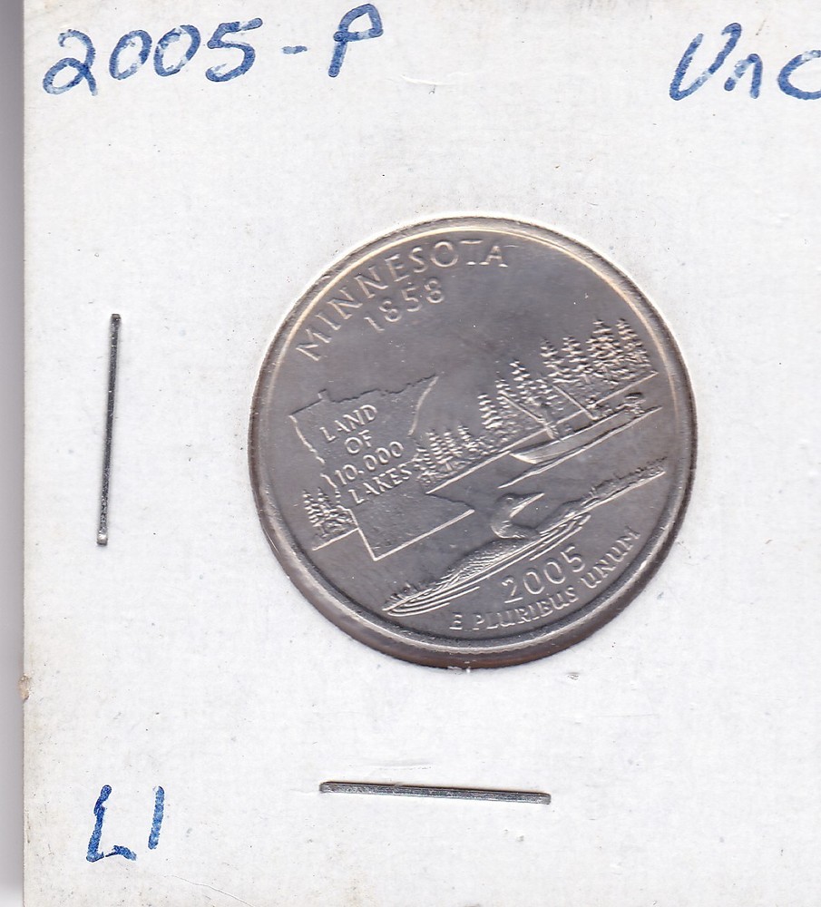 2005-P Minnesota State Quarter