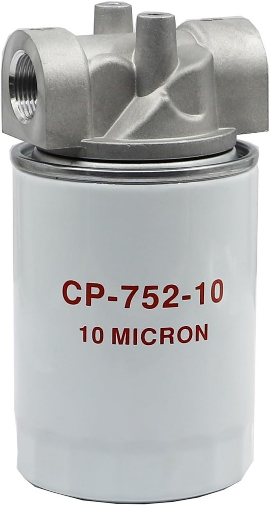 Spin-On Filter Assembly Hydraulic Oil Filter for Petroleum Based Fluids 10 Micro