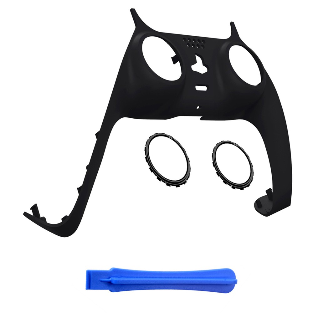 For PS5 Controller Trim Faceplate & 2 Accent Ring Replacement Custom Shell Cover