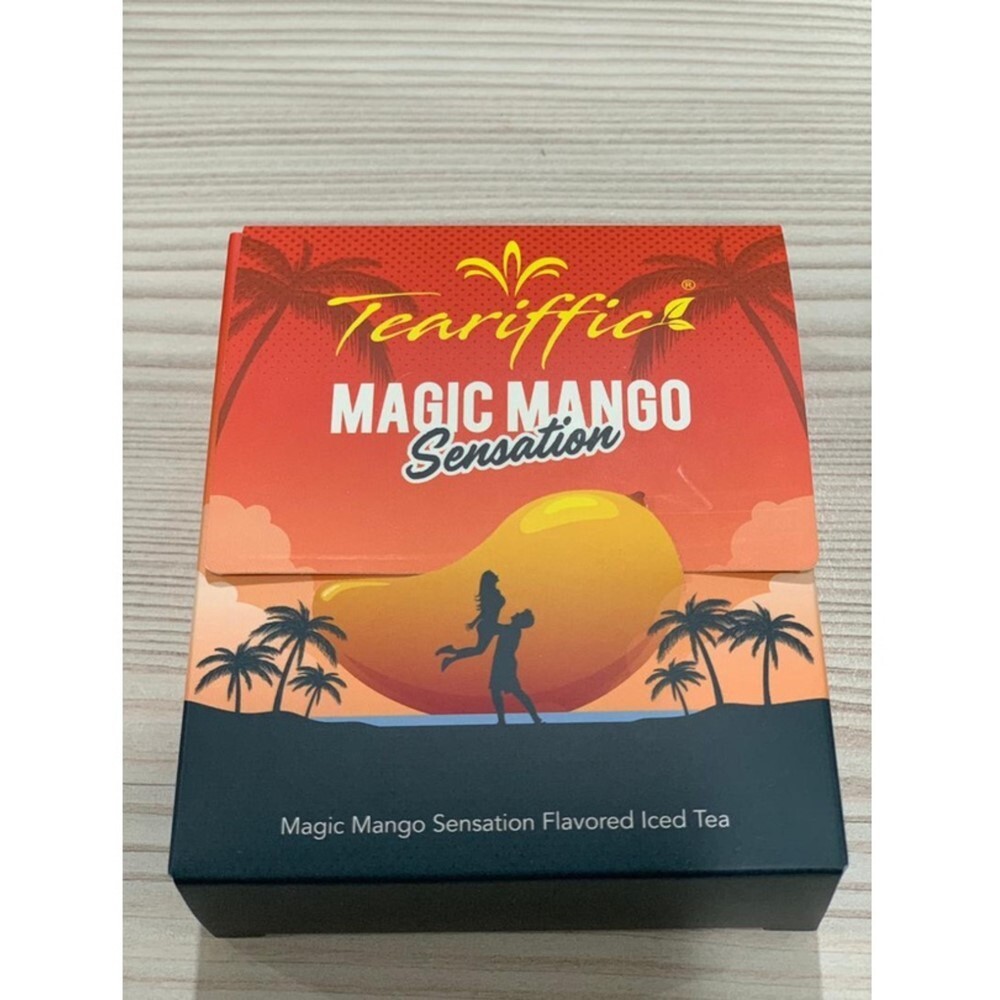 Teariffic Magic Mango Iced Tea Boost Stamina Support Endurance Energy