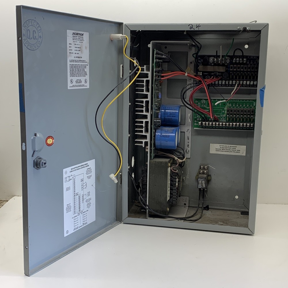 Securitron BPS-24-10 BPS Boxed Power Supply 24VDC 10A with extra CCS8-24