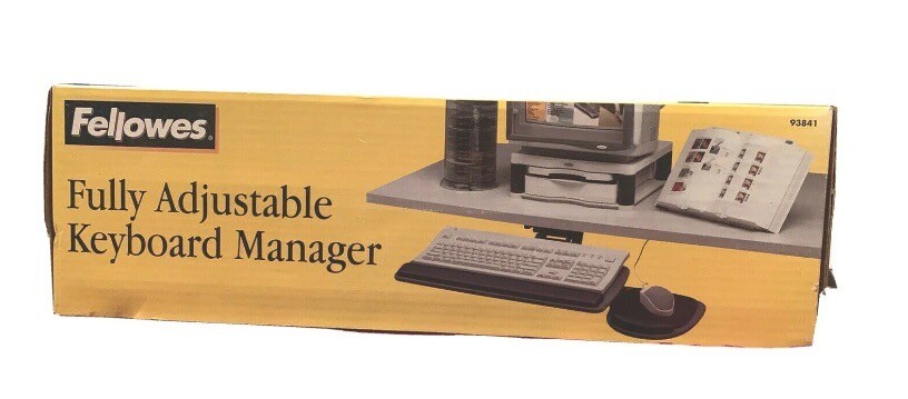 Fellowes, Fully Adjustable Keyboard Manger # 93841