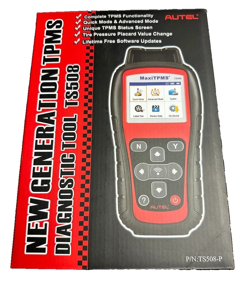 NEW Autel MaxiTPMS TS508-P TPMS - Relearn Reset Tool