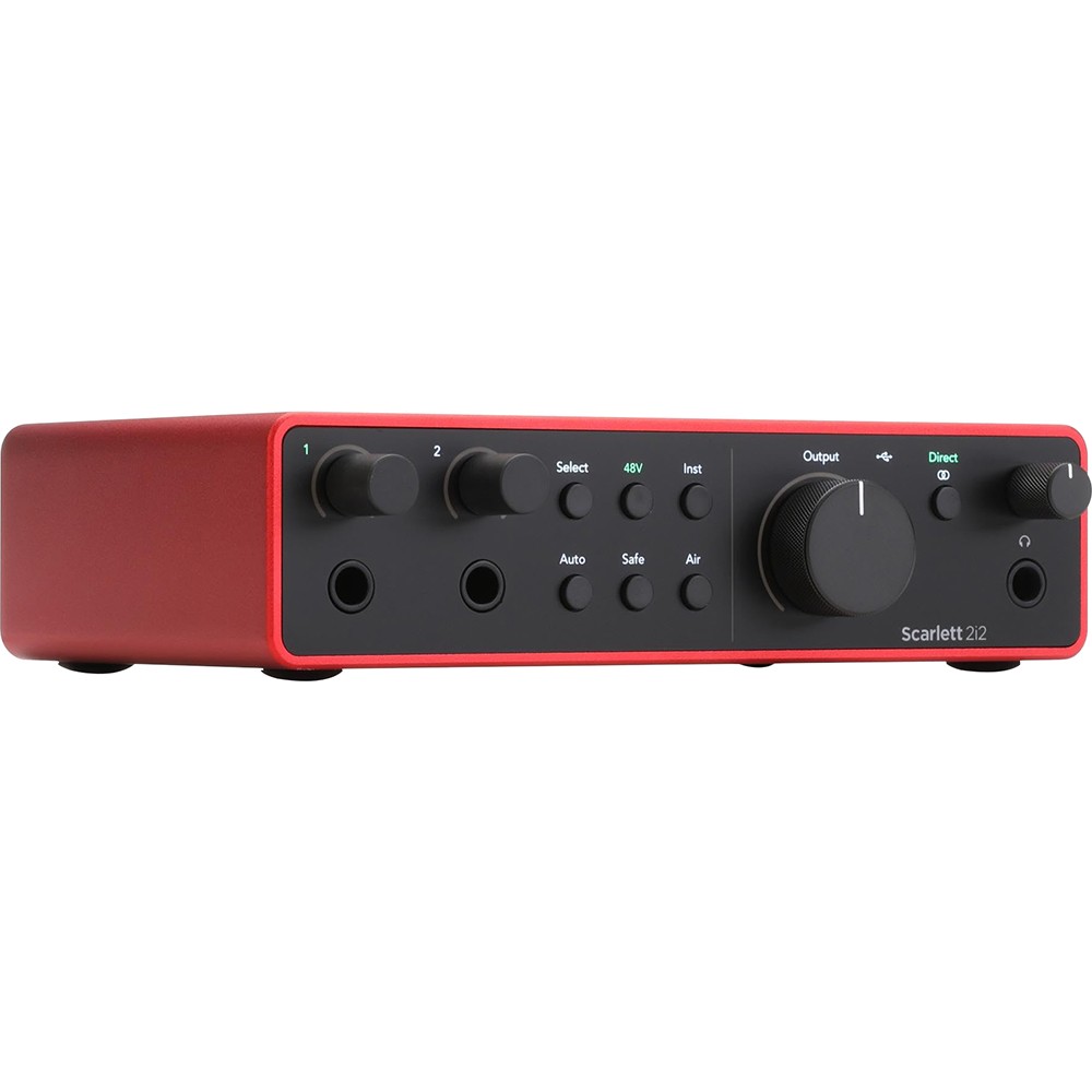 Focusrite Scarlett 2i2 4th Gen Audio Interface